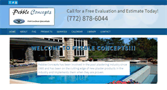 Desktop Screenshot of pebbleconcepts.com